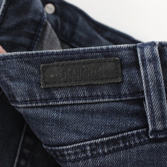 BLANK NYC Denim Mini Skirt Jean Mini Short Skirt Distressed Raw Frayed 26 US 4 - Picture 4 of 7